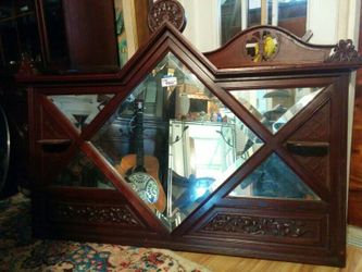Antiques east lake bar mirror