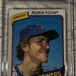 Robin Yount 1980 Topps Milwaukee Brewers  💥Grade 8