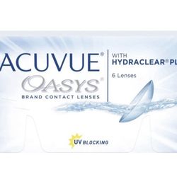 Acuvue  Packed  Contact Lenses