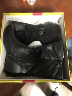 Black boots
