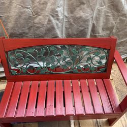 Bench Custom Solid Wood And Cast Iron