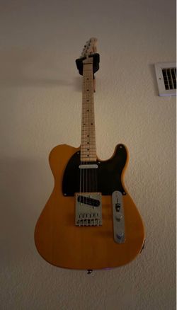 Yellow squier tele