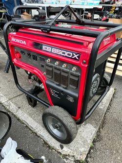 Honda EB6500X1AN 6500W 120/24OV Industrial OSHA Compliant Generator w/ CO-MINDER
