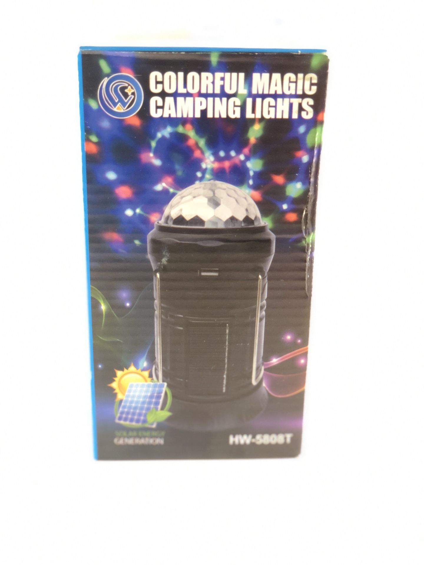 4in1 camping light. Disco light - Brand New