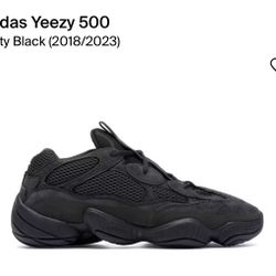 Yeezy 500 Utility Black