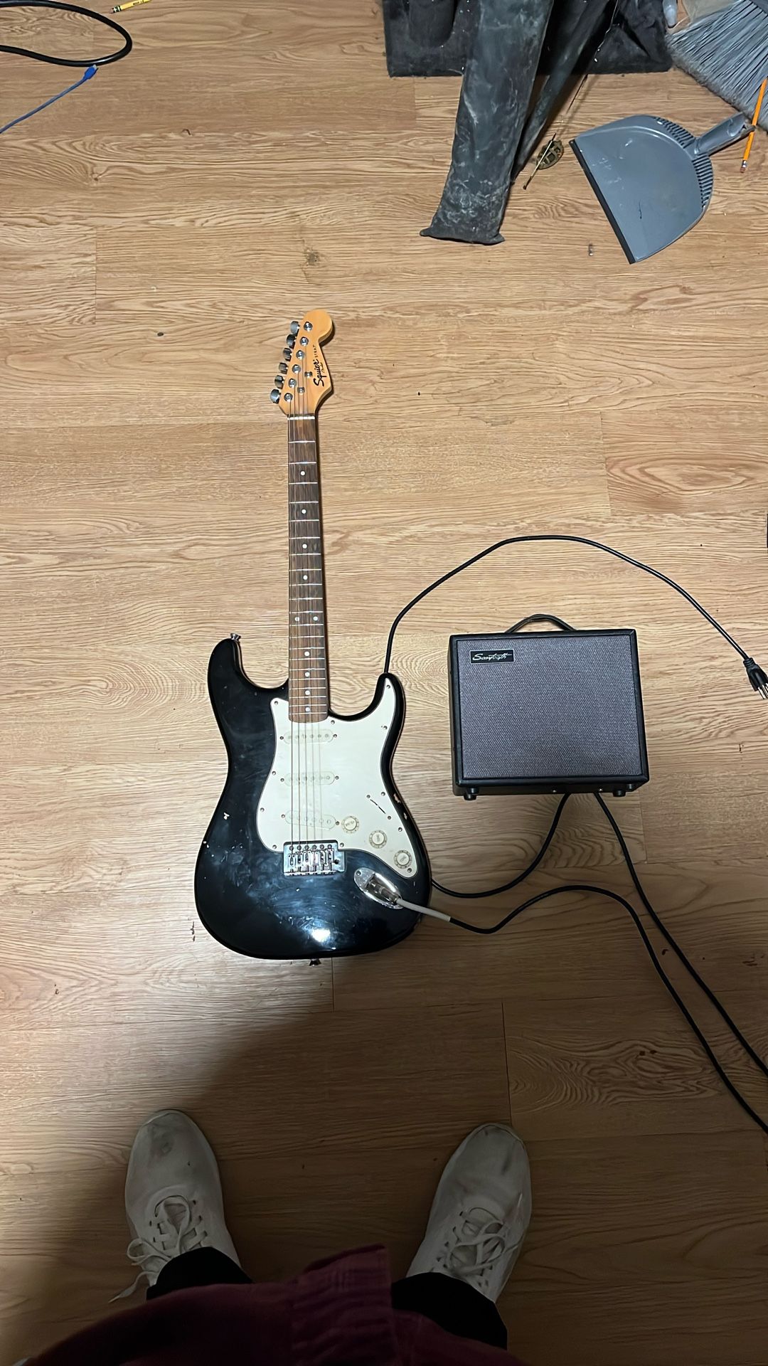 Electric guitar And amp