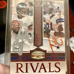 Mcnabb and T.O.  NFL Autographs