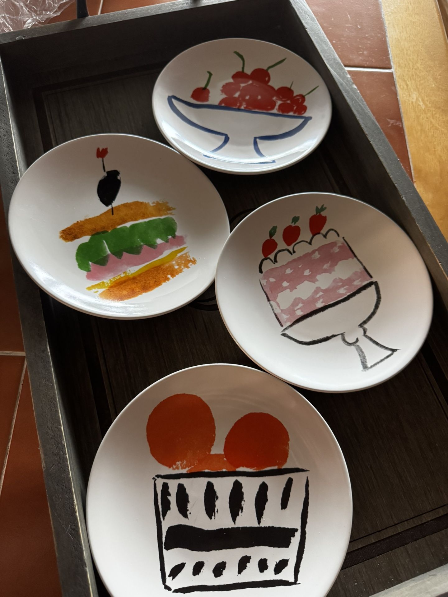 Kate Spade Dessert plates