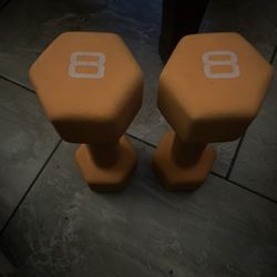 8lb dumbbells 