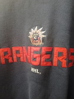 Vintage New York Rangers NHL Embroidered Sweatshirt