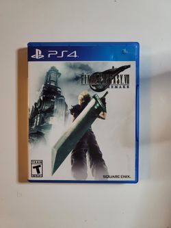Ps4 ps5 game.. final Fantasy vii remake !!!