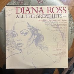 Diana Ross - All The Greatest Hits Vinyl Record