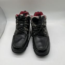 MEN'S ROCKPORT XCS WATERPROOF BLACK  BOOTS Size 12