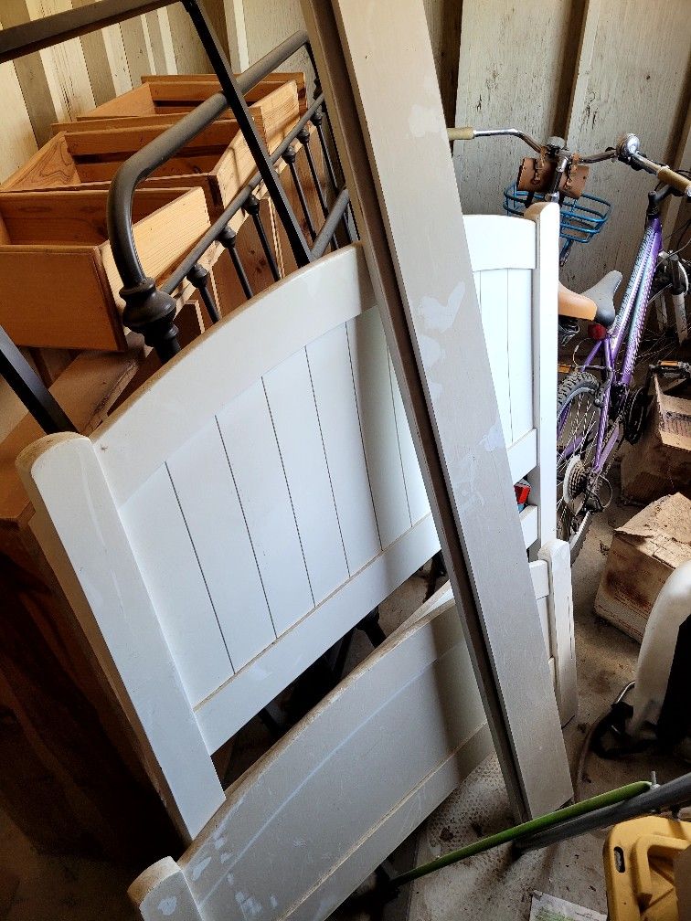 Bed Frames and a Dresser