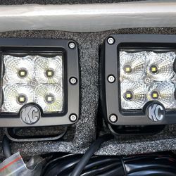 KC HiLiTES C-Series LED Lights 332 Flood Beam
