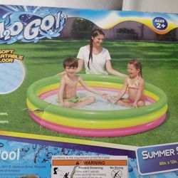 Kids 3ring Inflatable Pool 
