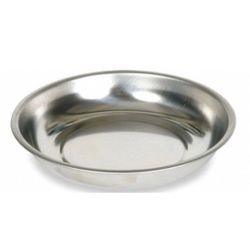 4" Stainless Steel Mini Magnet Dish Magnetic Tray 1" Wall