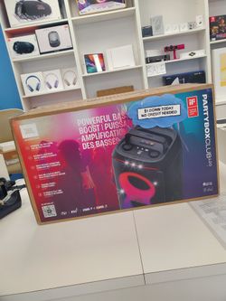 🔊 JBL PartyBox Club 120 – Brand New, Bass-Boosted Sound, Mic Input, and Light Show! Now from $449 or $1 to Grab It Today with Full Warranty