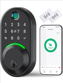 Smart Door Lock (black matte)