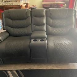 Dual Recliner Sofa