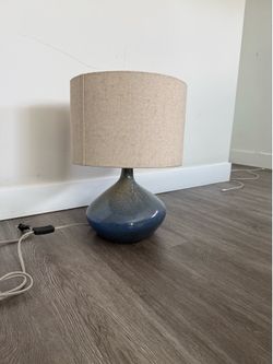 West Elm Asymmetry Ceramic Table Lamp (17")