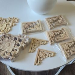Wooden Carving Pieces 