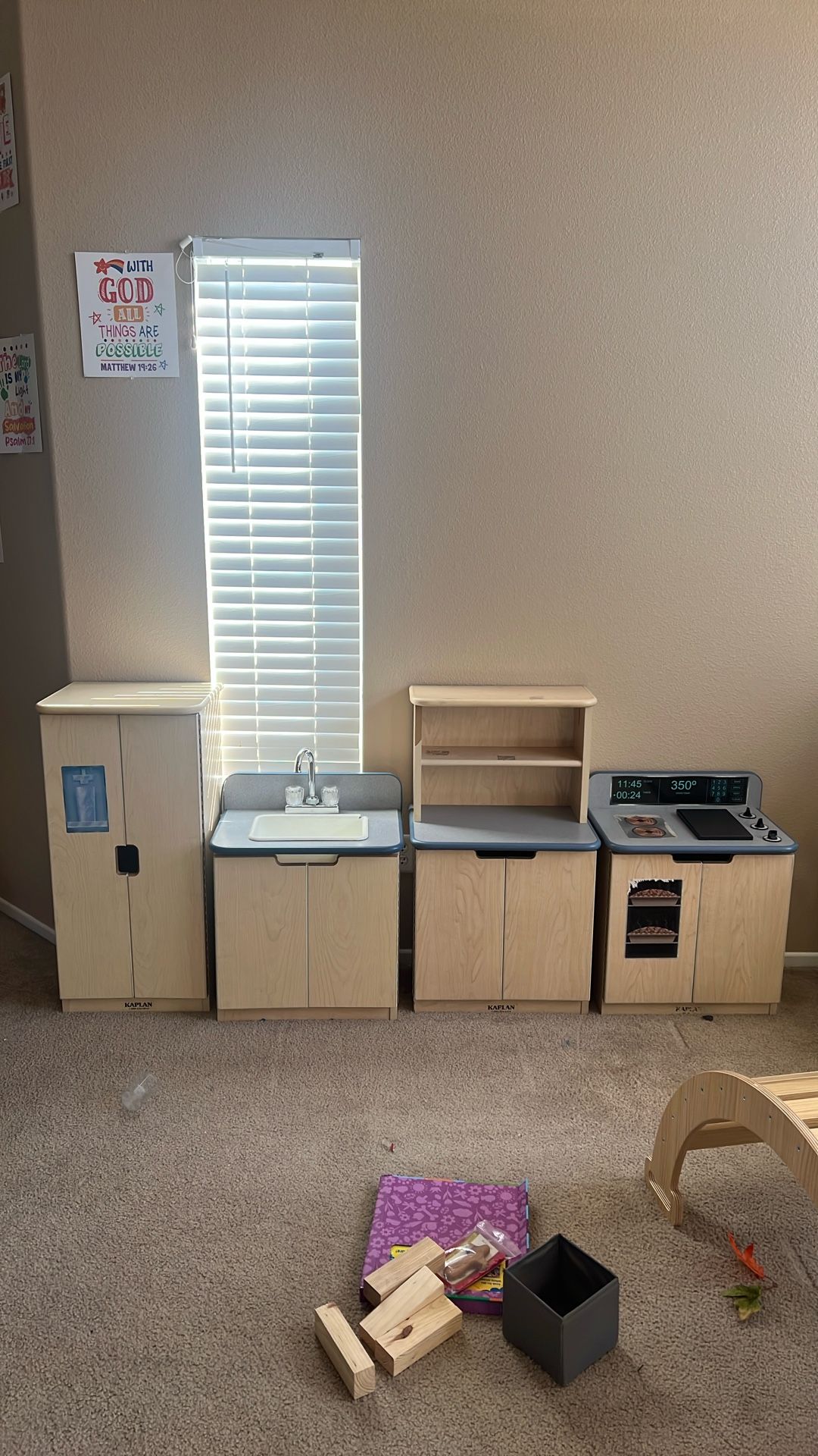 Play Kitchen 4pc Set