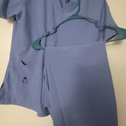 Flex Force Carhartt Scrub top And bottom Size small 