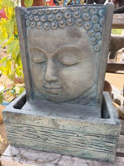 Concrete Budha Fountain