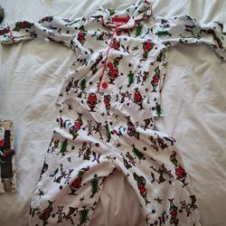 18 Month Christmas Grinch Pajama Set