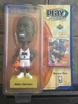 Allen Iverson Bobblehead (Upper Deck Playmakers)