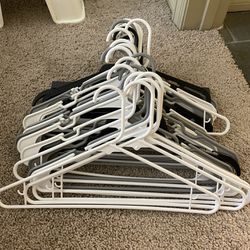 Free cloth hangers, First Come First Serve 