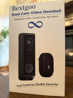 Dual Cam Video Doorbell Security Camera