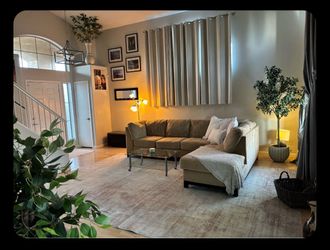 Ashley Furniture Sectional Sofa with Chaise – $450 OBO