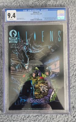 Aliens #1 1st print cgc 9.4