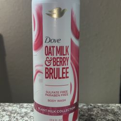 Dove Oat milk & Berry Brulee 17.5oz Bodywash 