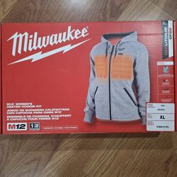 WOMANS MILWAUKEE HEATED HOODIE XL