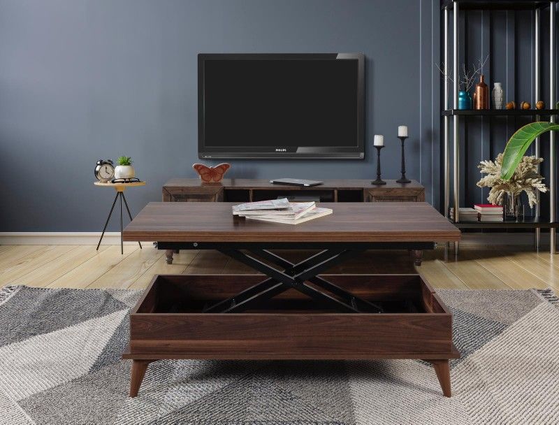 Lift Top Coffee Table Large Table Converts To Dining Table /White Desk