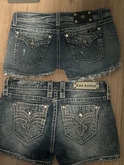 Designer women’s shorts and jeans 28/29