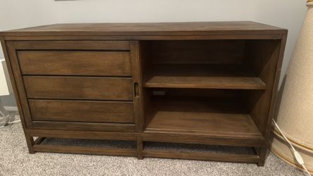 Crate & Barrel TV stand 