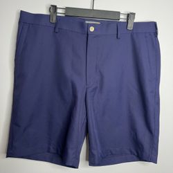 Peter Millar Crown Sport Salem Performance Golf Shorts Mens 36 Blue