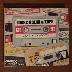 Marc Bolan & T Rex: Work In Progress Deluxe Gatefold 2 CD Set