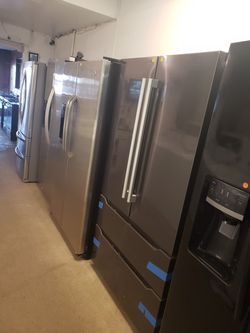 Stainless steel refrigerators