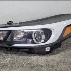 2017 2018 KIA FORTE LEFT DRIVER SIDE HEADLIGHT HALOGEN W/O LED ACCENT OEM