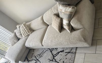 Sofa and rug for sale