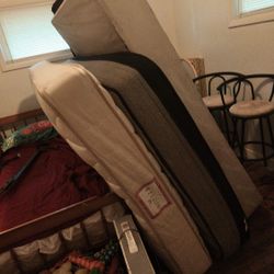 used Queen Size Mattresses 2 And Box Spring No Good