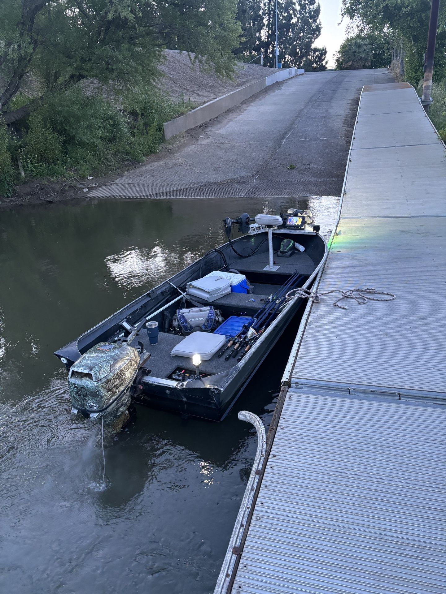 Aluminum Fishing Boat