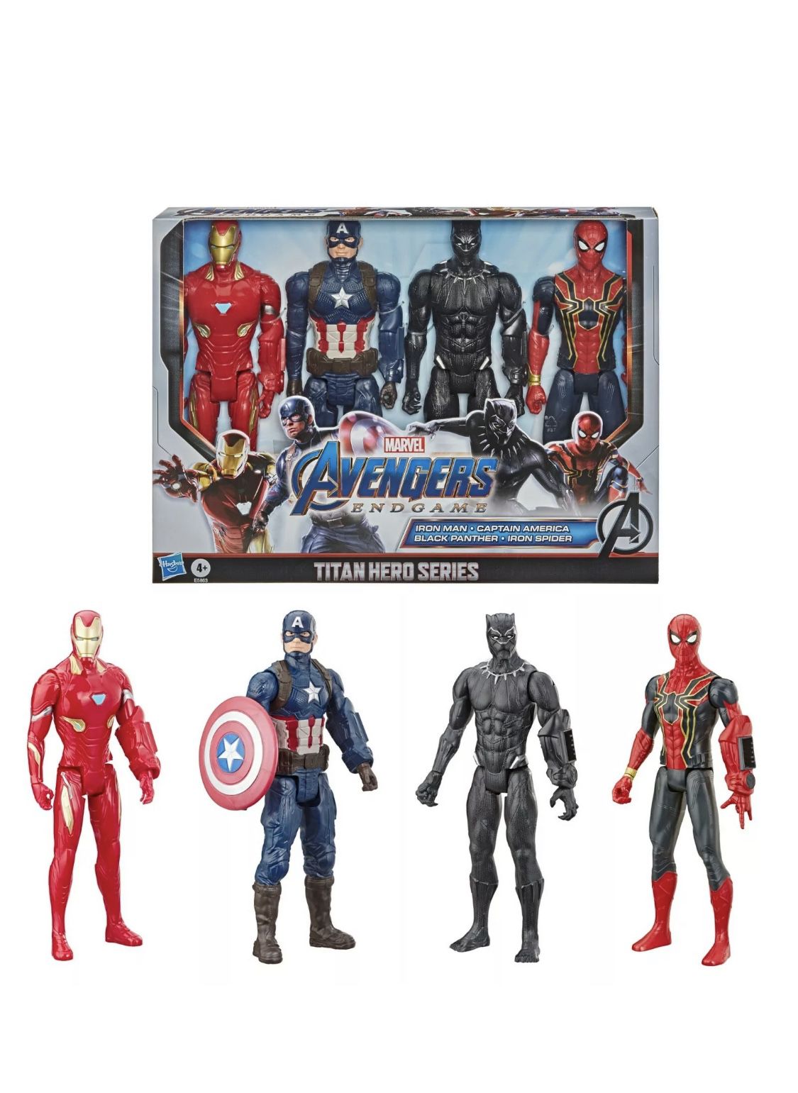 Marvel Avengers 12 “ Action Figures Titan Hero Series 4 pack