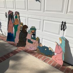 Nativity Scene For Yard Christmas Decor