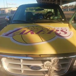 Lakers Car Hood Cover 